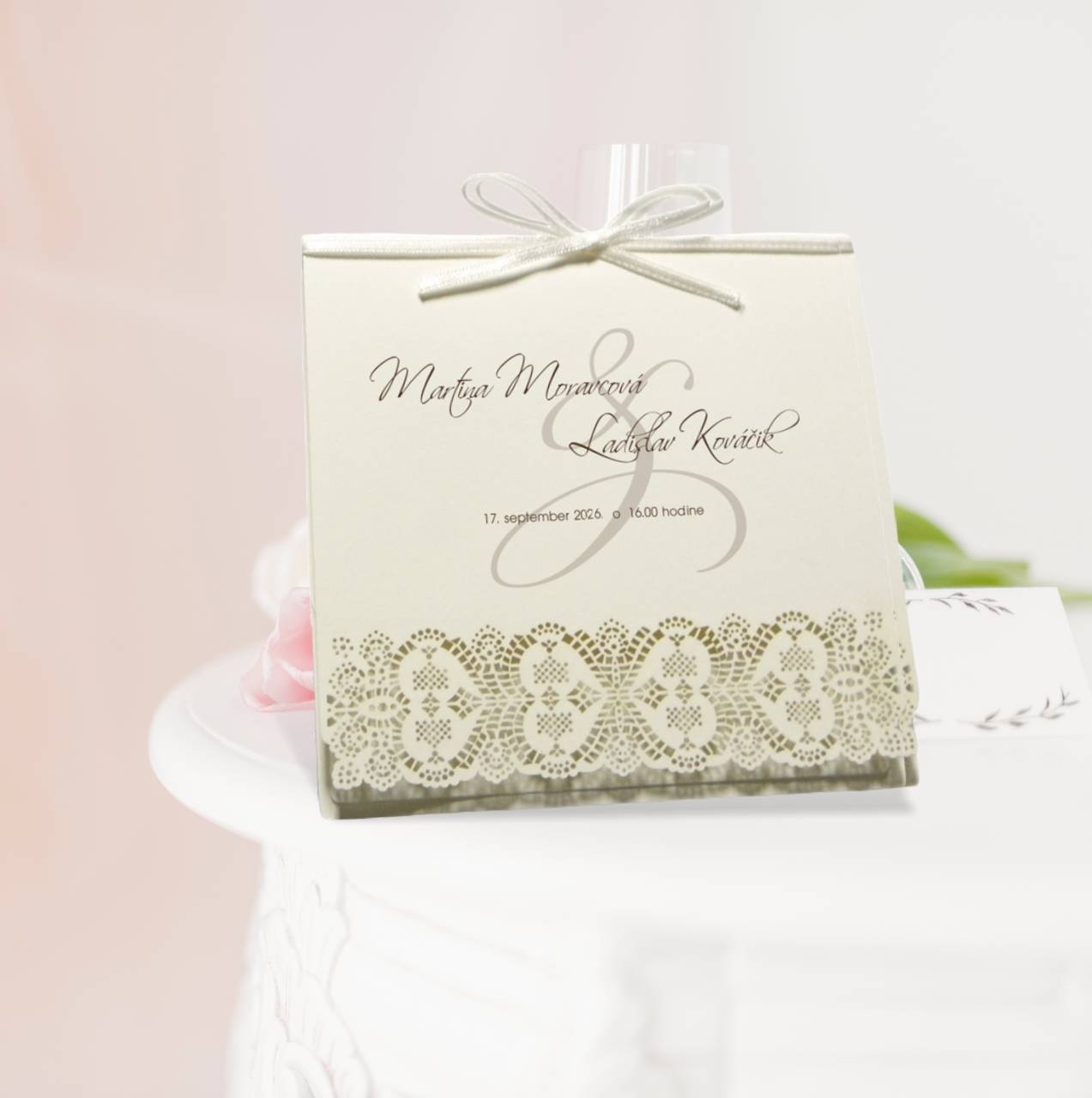 Svadobné oznámenie F1088