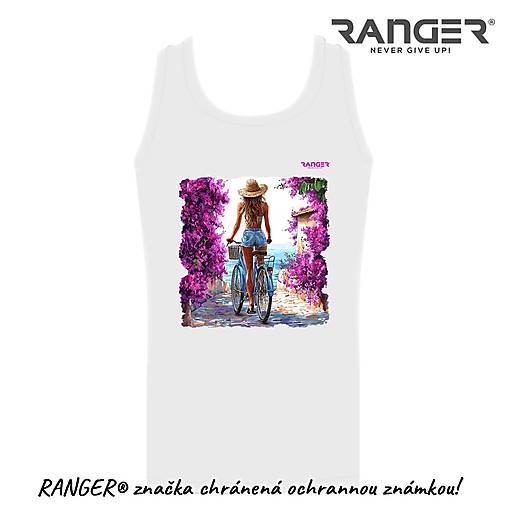 Topy, tričká, tielka - Tielko RANGER® - ŽENA NA BICYKLI - 17507524_