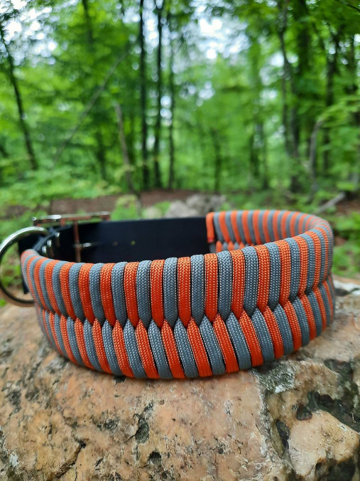 Pre zvieratá - Obojok CREATIVE oranžový - 17508924_