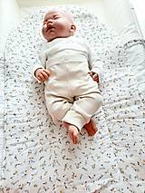 Detský textil - Letná "rastúca"  mušelínová zavinovačka mini kvetinky  - 17510197_