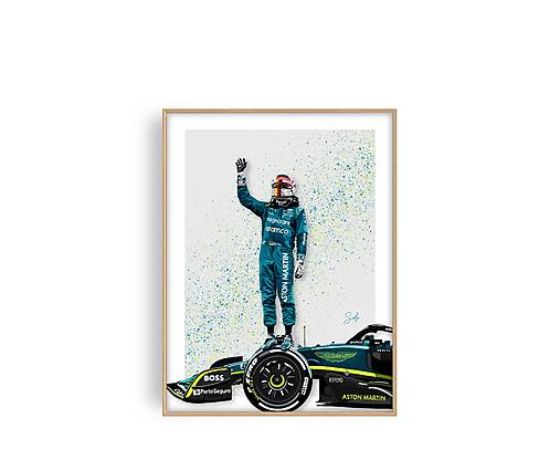 F1 Jezdci | Limitovaná edice (Bílé pozadí)