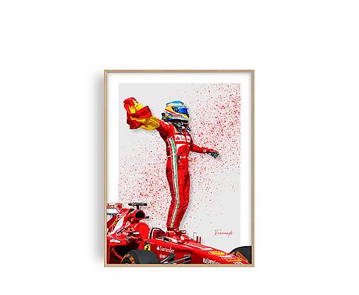 F1 Jezdci | Limitovaná edice (Bílé pozadí)