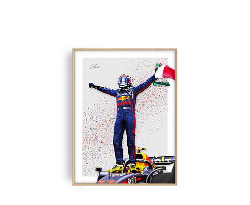 F1 Jezdci | Limitovaná edice (Bílé pozadí)