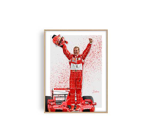 F1 Jezdci | Limitovaná edice (Bílé pozadí)