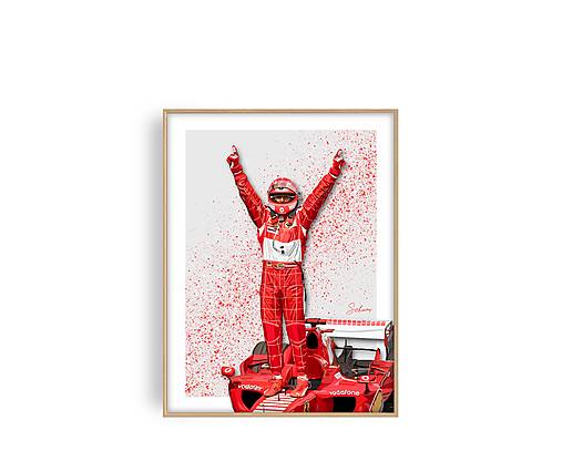 F1 Jezdci | Limitovaná edice (Bílé pozadí)