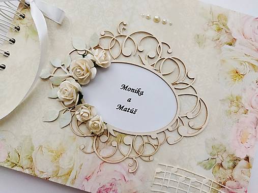 Papiernictvo - romantický svadobný album - 17509354_