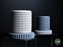 Nádoby - Dekoratívny kvetináč Quartz - 17509993_