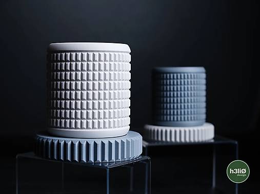 Nádoby - Dekoratívny kvetináč Quartz - 17509993_