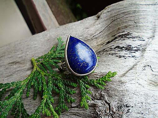 Strieborny prsteň Ag 925 Lapis Lazuli