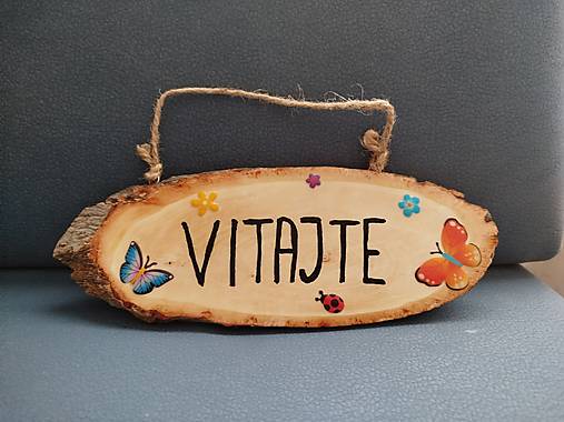 Tabuľky - Tabuľka VITAJTE - 17512110_