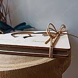 Papiernictvo - Svadobný fotoalbum & kniha hostí ALMA - 17512777_