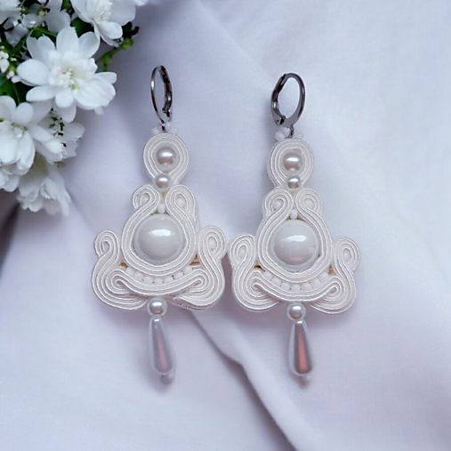 Náušnice - Soutache náušnice Amira - 17512828_
