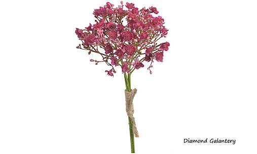 Polotovary - Dekoračná umelá rastlina-Gypsomilka - 29 cm - 17515319_
