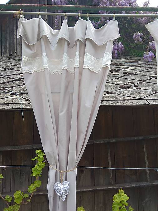 Úžitkový textil - Vidiecke závesy  - 17515497_