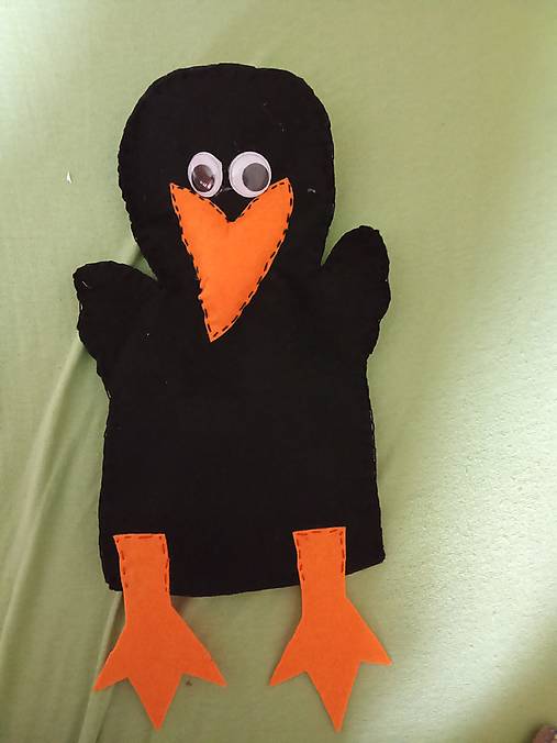 Hračky - Maňušky   (Havran , Papagáj, Bocian/do správy píšte,o čo máte záujem) - 17515305_