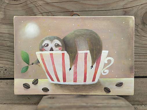 Obrazy - Asi si dám kávu... - 17515177_