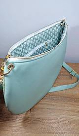 Kabelky - Kabelka ELISA zelená reliéf - 17514957_