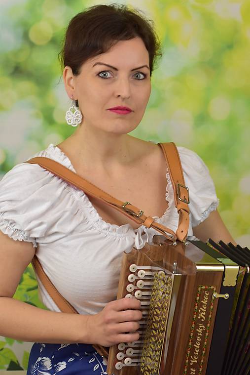 Náušnice z čipky
