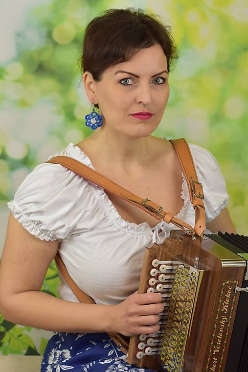 Náušnice z čipky