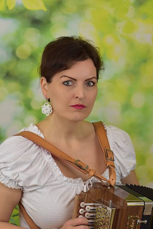 Náušnice z čipky