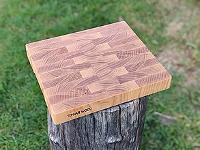 Príbory, varešky, pomôcky - Masívna doska na krájanie  - 17516388_