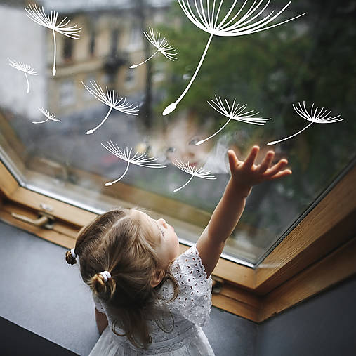 Dekorácie - Páperie púpavy - 17516551_