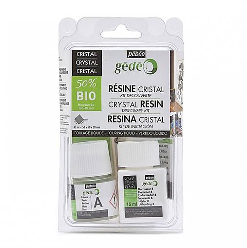 Akcia!!! BIO krištáľová živica Gédéo, (Pébéo), číra (45 ml)