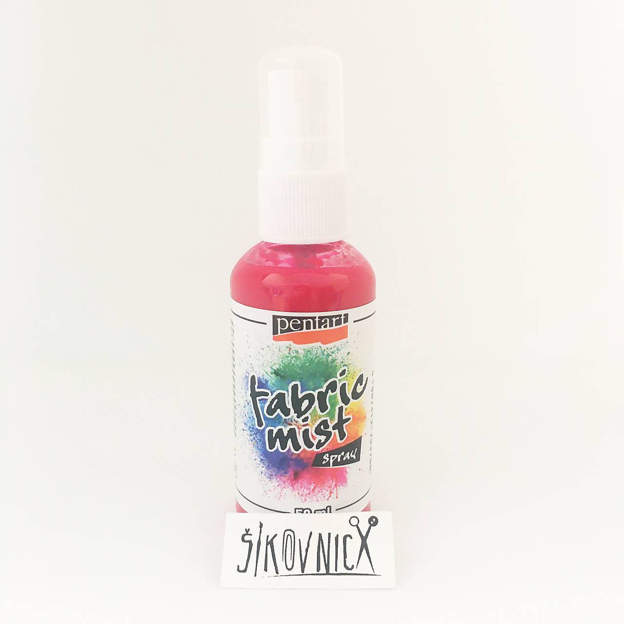 Farba na textil v spreji, 50 ml, Fabric mist spray (pink)