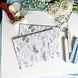 Papiernictvo - narodeninová/darčeková/gratulačná obálka Kvetinová lúka - 17520921_