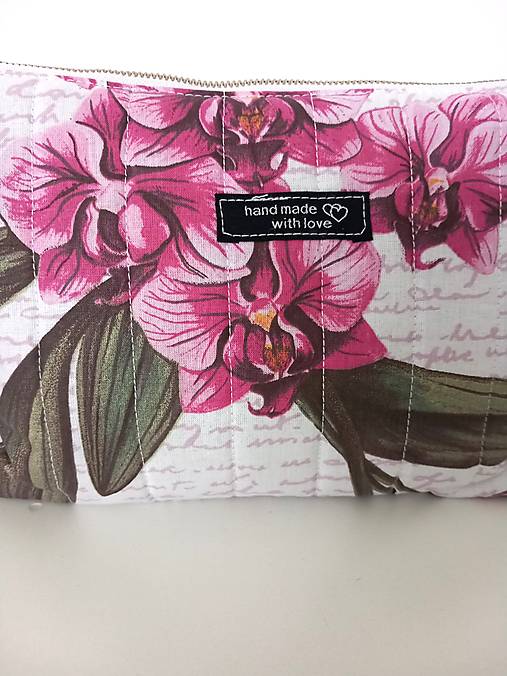 Kozmeticka taštička orchidea