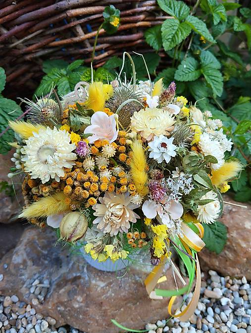 Dekorácie - Kvetinová ikebana - 17523249_