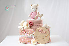 Detské doplnky - Plienková torta - 17523202_