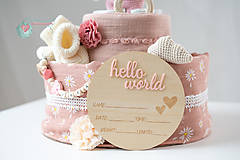 Detské doplnky - Plienková torta - 17523203_