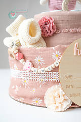 Detské doplnky - Plienková torta - 17523206_