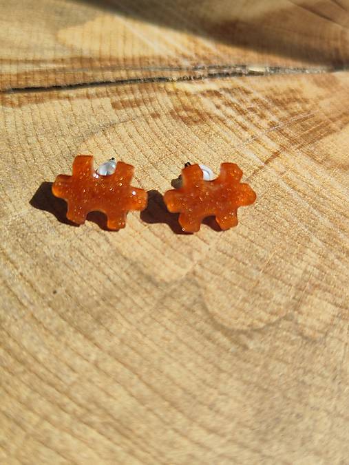 Náušnice - Náušnice Puzzle - 17521509_