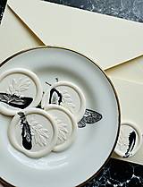 Papiernictvo - Pečate GOLDEN ELEGANCE - BIELO-ČIERNE - 17521766_