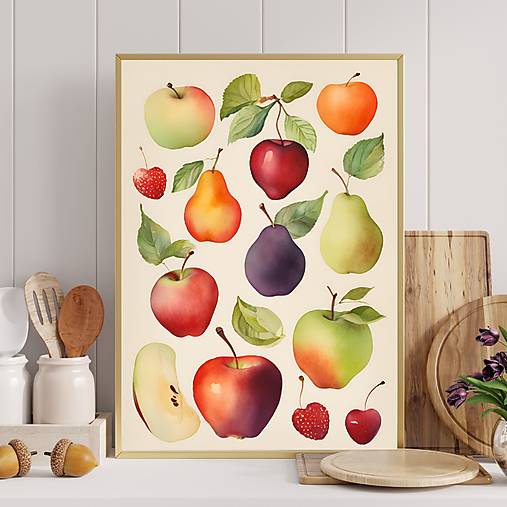 Grafika - Plagát Ovocie 2 PDF - 17521922_