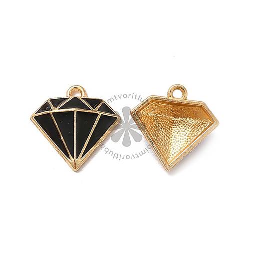 Komponenty - (6170) Prívesok Diamant, 16 mm - 1 ks - 17524681_