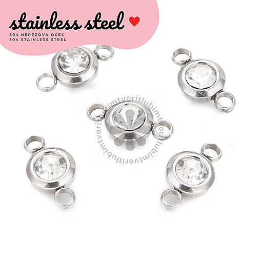 Komponenty - (6901) Medzikus so zirkónom, 12x6x4 mm - 1 ks - 17525332_