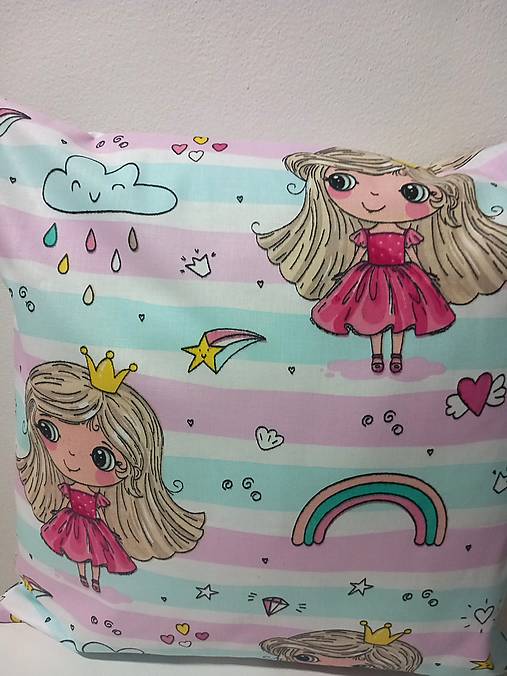 Obliečka na vankúš princezná