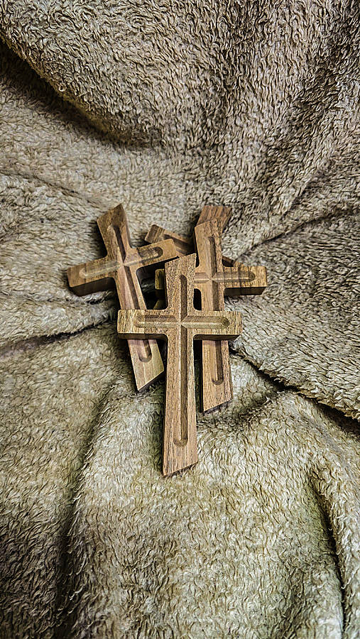 Dekorácie - Malý krížik - 17524702_