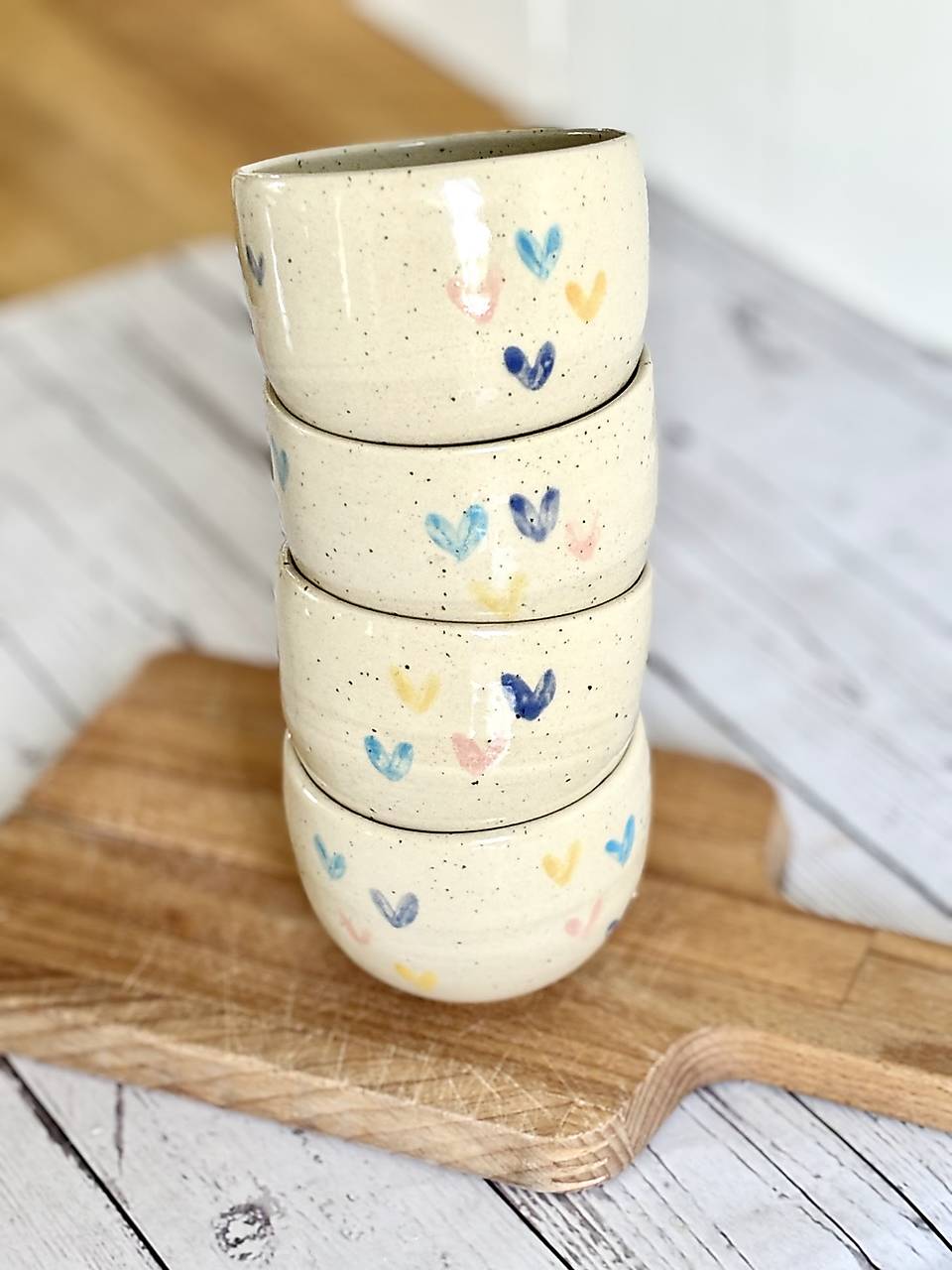 Dotty Srdiečka - pohárik latte (280ml, bez uška)