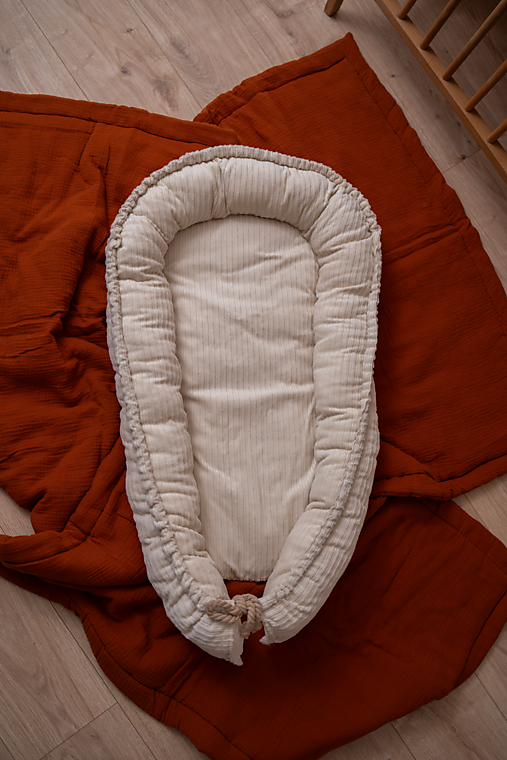 Detský textil - Detské hniezdo, hniezdo pre bábätko - 17525482_