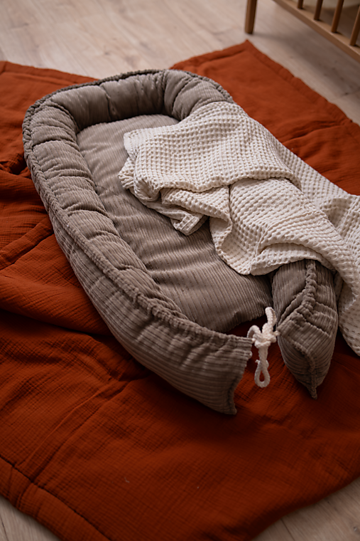 Detský textil - Detské hniezdo, hniezdo pre bábätko - 17525803_