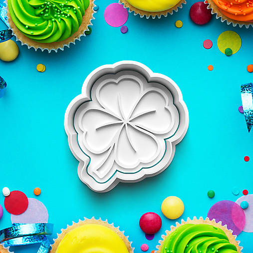 Príbory, varešky, pomôcky - Vykrajovátko s pečiatkou Talizman pre šťastie 822 (1ks Vykrajovačka s pečiatkou 822-1) - 17524548_