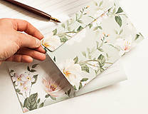 Papier - Listová sada "kvitni " - 17528756_