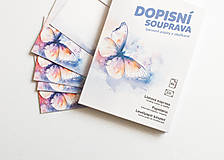 Papier - Listová sada "krása motýlia" - 17528774_