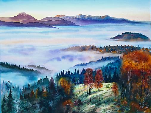 Obrazy - Malá Fatra z Oravskej Lesnej - 17530234_