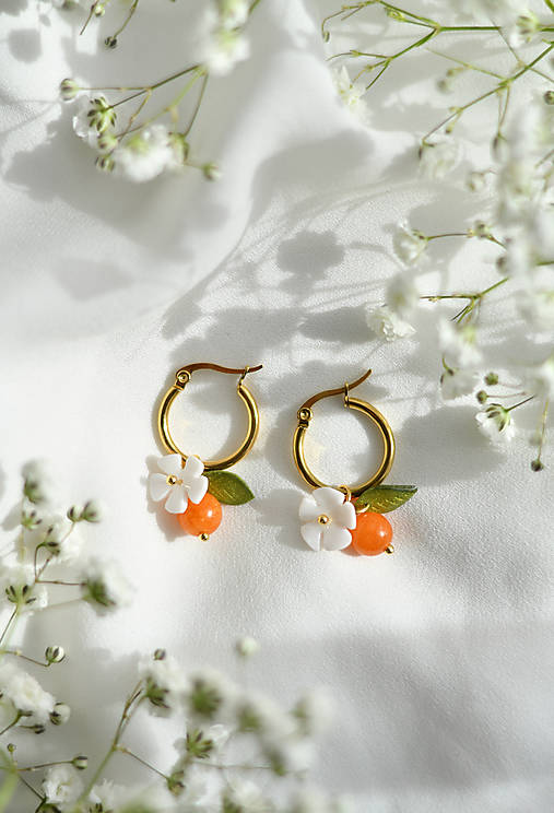 Náušnice - Náušnice "Primavera" Clementine - 17530121_