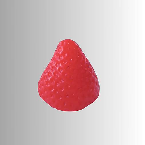 Hračky - Squishy - Jahoda - 17530247_